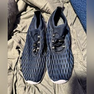 Blue water shoes